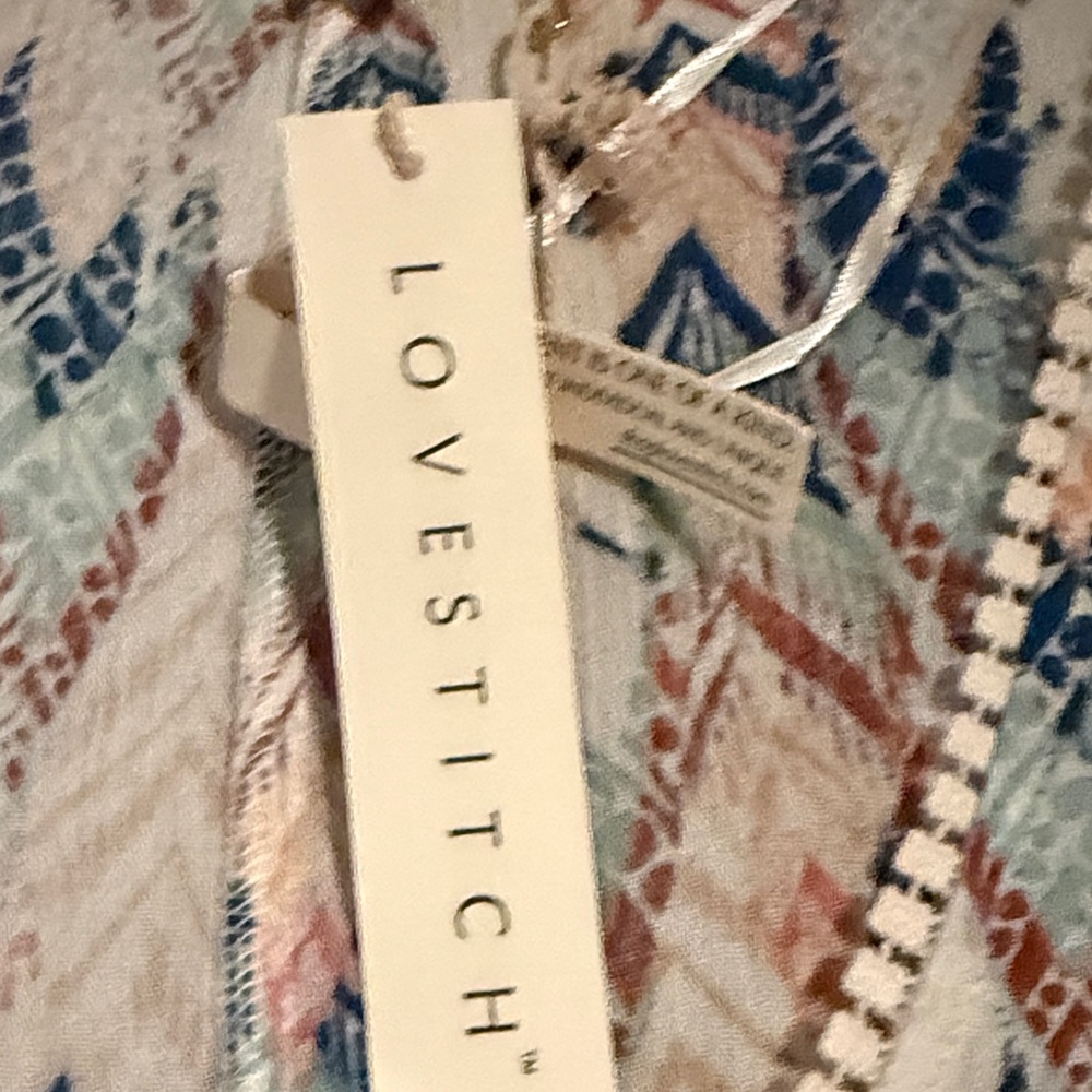 Lovestitch Multicolor Patterned Blouse - image 3